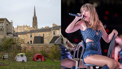 Edinburgh Accused Of Ridding The City Of Homeless People Ahead Of Taylor Swift’s Eras Tour