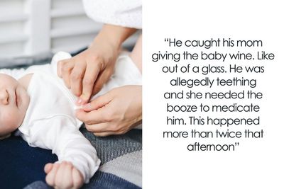 Mom Tells MIL To Stop Giving Baby Alcohol To Calm It Down