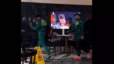 Indo-Pak fans spar online over video showing Pakistan players walking past IPL final playing on TV