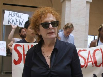 Oscar-nominated photographer Nan Goldin says war in Gaza is ‘so shameful’ as a Jewish person