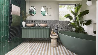 Are striped tiles the next big thing in bathrooms? We asked experts whether the trend is here to stay