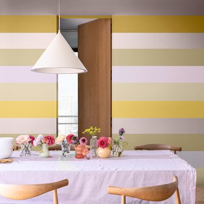How to paint stripes on a wall – get the look with our easy step-by-step guide