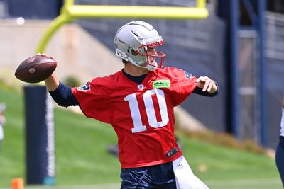 No. 3 overall pick Drake Maye starting out as the Patriots 3rd-team QB