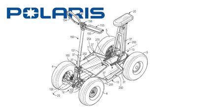 Polaris Just Patented a 4-Wheel Off-Road Electric Scooter