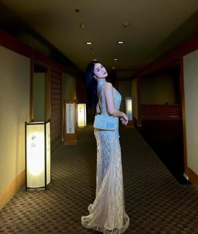 Nicole Borromeo Radiates Elegance And Joy With Friends