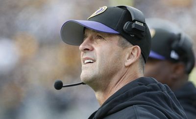 John Harbaugh jokes about the devious reason for hoping Travis Kelce and Taylor Swift start a family