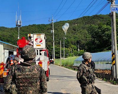 North Korea's trash rains down onto South Korea, balloon by balloon. Here's what it means