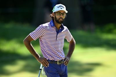 Akshay Bhatia wrote ‘G$’ on wrist in remembrance of Grayson Murray at 2024 RBC Canadian Open