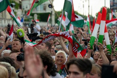 Hungarian politicians appeal to voters in first public TV debate in nearly 20 years