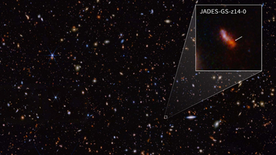 James Webb Space Telescope spots the most distant galaxy ever seen (image)