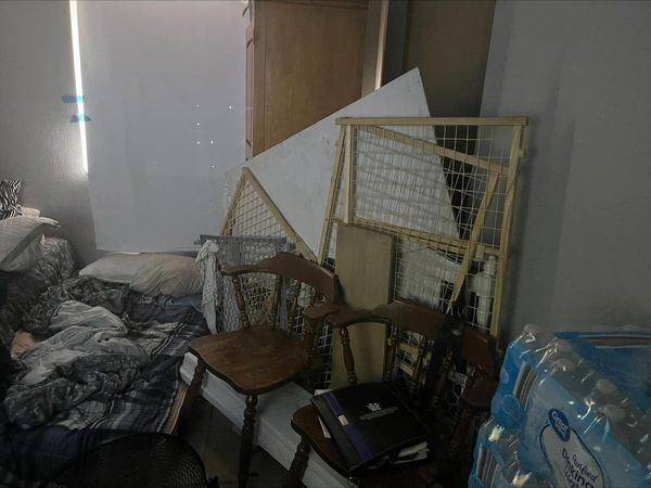 Florida cops find two-year-old trapped in dark closet barricaded with furniture
