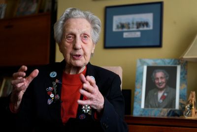 Radio operator Marie Scott provided a link to D-Day beaches at age 17