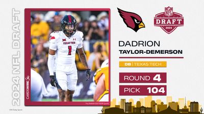 Cardinals sign 4th-round pick Dadrion Taylor-Demerson