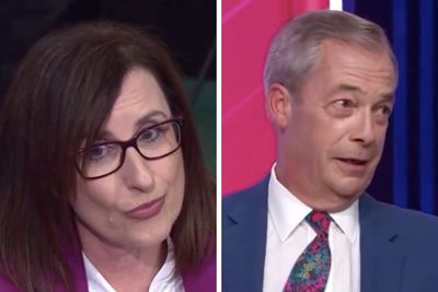Audience member confronts Nigel Farage on his election record on Question Time