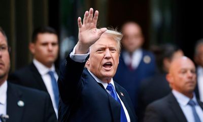 At long last, ‘Teflon Don’ Trump couldn’t unstick himself from the legal system