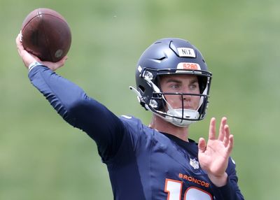 Broncos pleased with ‘extremely smart’ QB Bo Nix picking up offense