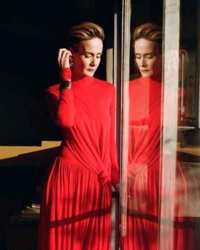 Sarah Paulson Radiates Timeless Elegance In Stunning Photoshoot