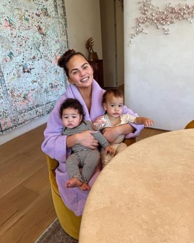 Chrissy Teigen's Radiant Maternal Joy Captured In Heartwarming Photo