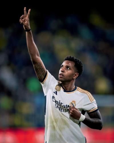 Rodrygo Goes Celebrates Triumphant Victory With Joyful Expression