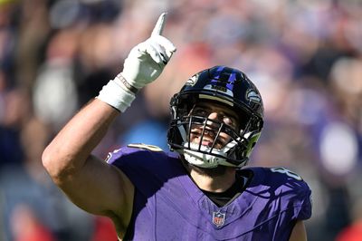 Ravens TE Mark Andrews hammers home the importance of run blocking