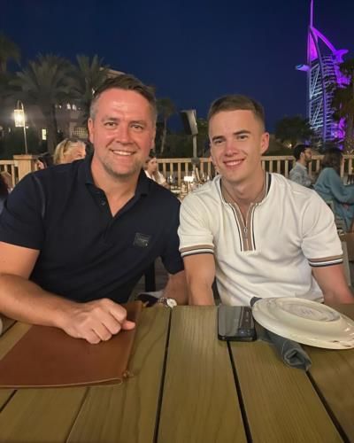Michael Owen Enjoys Family Time On A Relaxing Boat Trip
