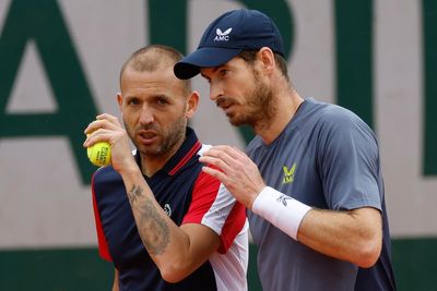 Andy Murray and Dan Evans beaten in French Open doubles