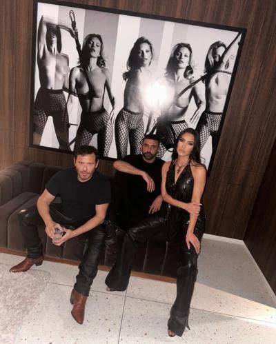 Kim Kardashian Stuns In Black Ensemble With Friends On Instagram