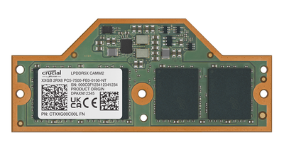 LPCAMM2 memory module debuts with shockingly high price tag — but fear not, things can only get better as smaller memory players jump on the bandwagon
