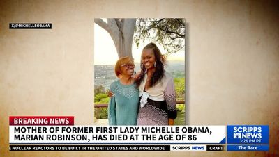 Michelle Obama's mother Marian Robinson dies aged 86