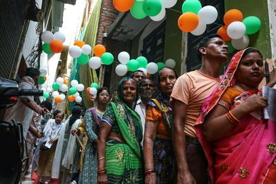 Millions Suffer Through Heatwave On Last Day Of India Election