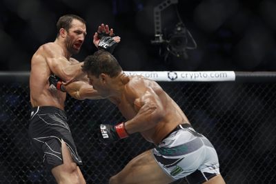 UFC free fight: Paulo Costa outslugs Luke Rockhold in wild Fight of the Night