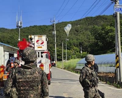 North Korea Launches Trash Balloons Toward South Korea