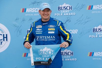 Gateway NASCAR Cup: McDowell beats Cindric to pole position