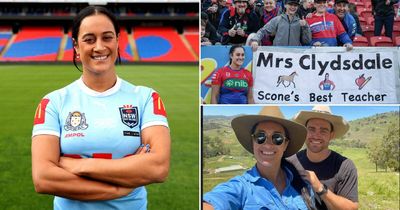 Knights' NRLW star Yasmin Clydsdale on footy, teaching and farm life