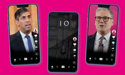 ‘The first TikTok election’: are Sunak and Starmer’s digital campaigns winning over voters?
