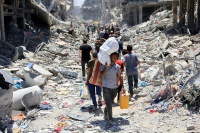 Gazans Back In War-ravaged Jabalia 'Shocked' By Destruction