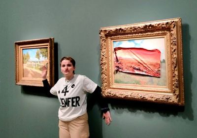 Activist Arrested For Attacking Monet Painting In Paris