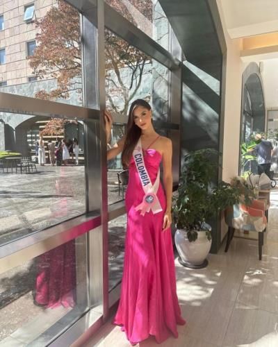 Sofía Osío Radiates Elegance And Confidence In Pink Dress