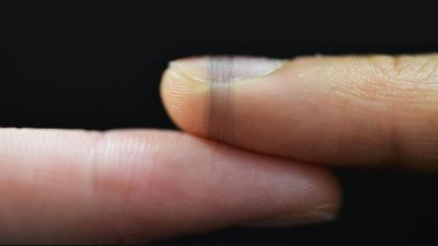 Inspired by spiders: researchers design ultra-lightweight sensors that can be directly printed on your skin to monitor one's health or for VR — but don't worry, they are biodegradable and can be washed away