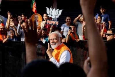 Indian Prime Minister Modi Expected To Win Third Term