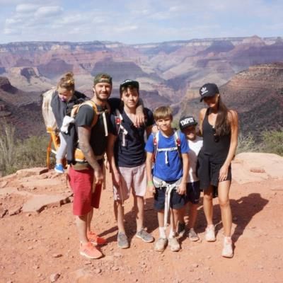 David Beckham's Family Hiking Adventure: A Picture Of Happiness