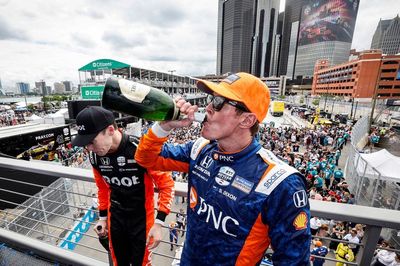 How Herta’s Detroit ‘Hail Mary’ almost derailed Dixon’s IndyCar victory
