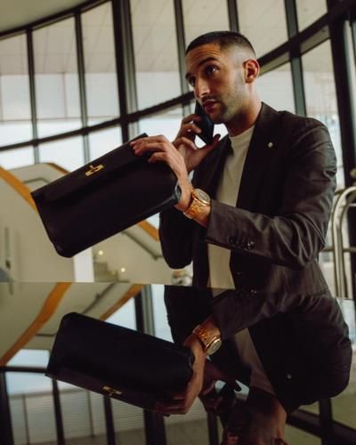 Hakim Ziyech Radiates Style And Sophistication In Fashionable Snapshot