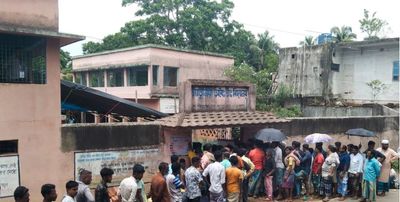 Repolling underway in two booths in West Bengal