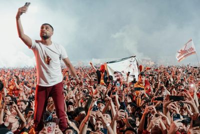 How two million Turks celebrated Galatasaray's title win on the streets peacefully