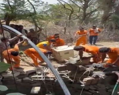 Rajasthan: Rescue of 13 year old from a well underway; NDRF joins in