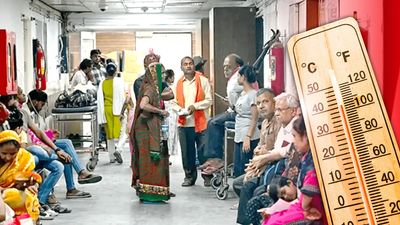 Inflatable tubs, ice-making machine: Inside a Delhi hospital unit to tackle heat stroke cases