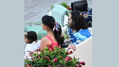Radhika Merchant looking after Isha Ambani's son at pre-wedding celebration is too cute to miss