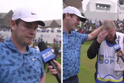 Scottish golfer Robert MacIntyre gives 'top class' interview after first PGA Tour win