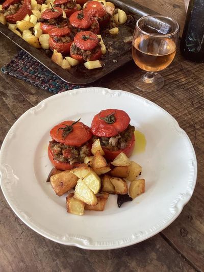 Rachel Roddy’s recipe for stuffed tomatoes